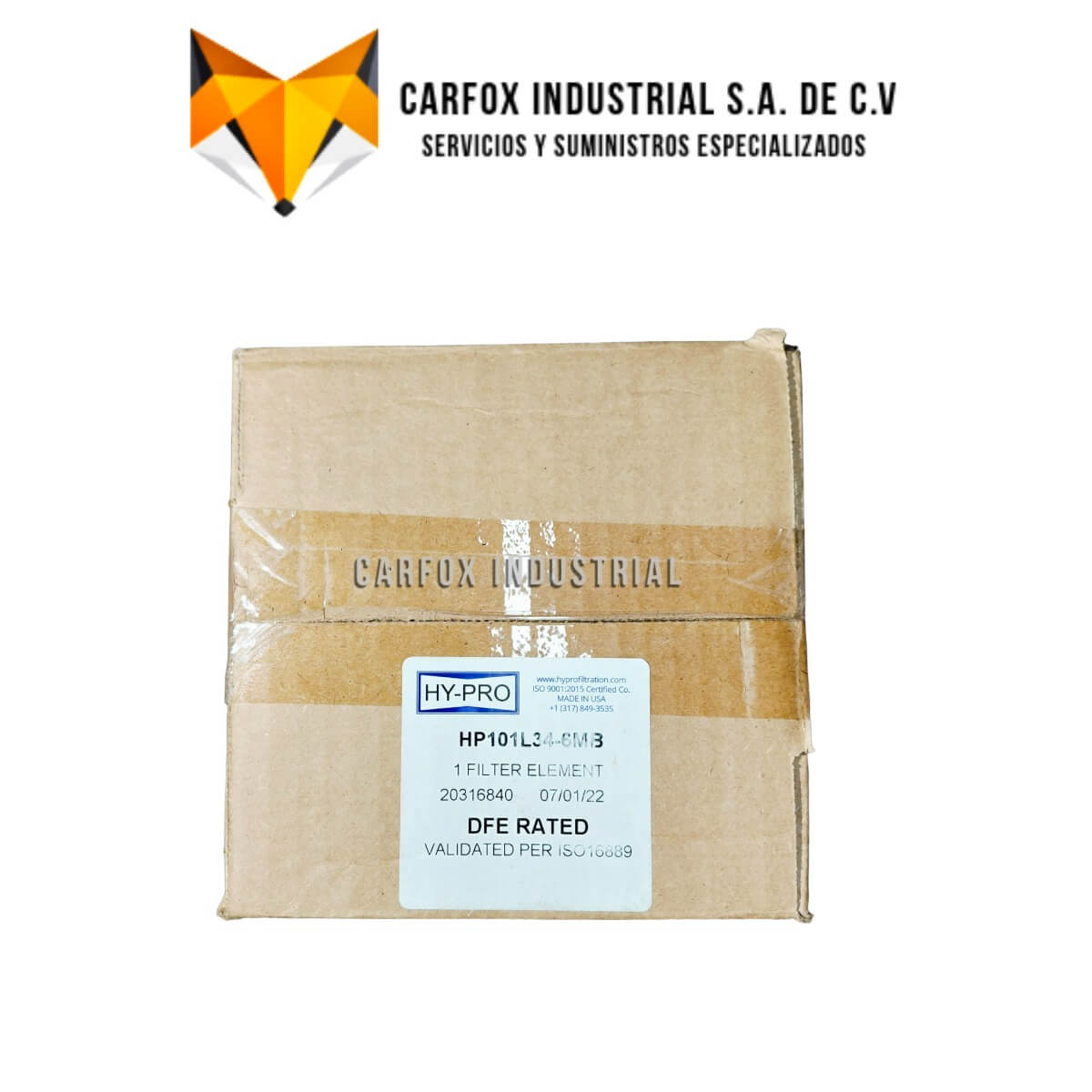 FILTRO HYPRO DE ALTA EFICIENCIA HP101L34-6MB