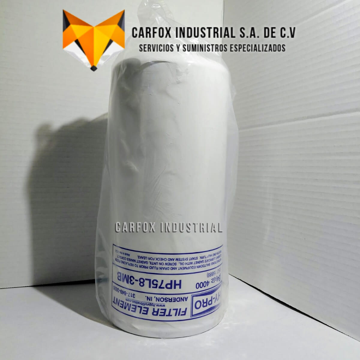 FILTRO HYPRO DE ALTA EFICIENCIA HP75L8-3MB