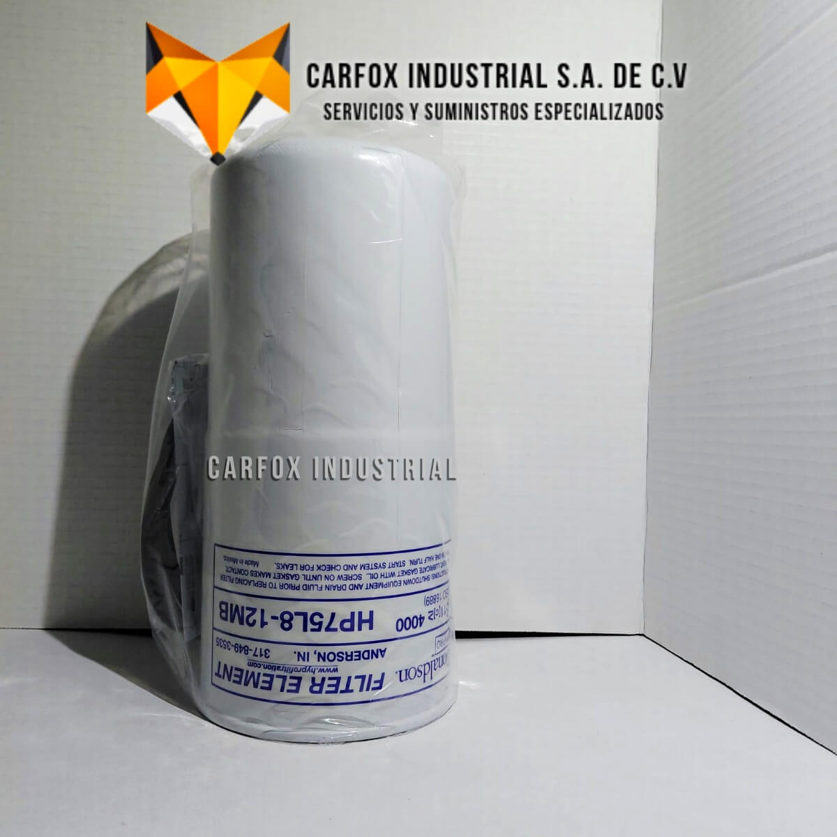 FILTRO HYPRO DE ALTA EFICIENCIA HP75L8-12MB