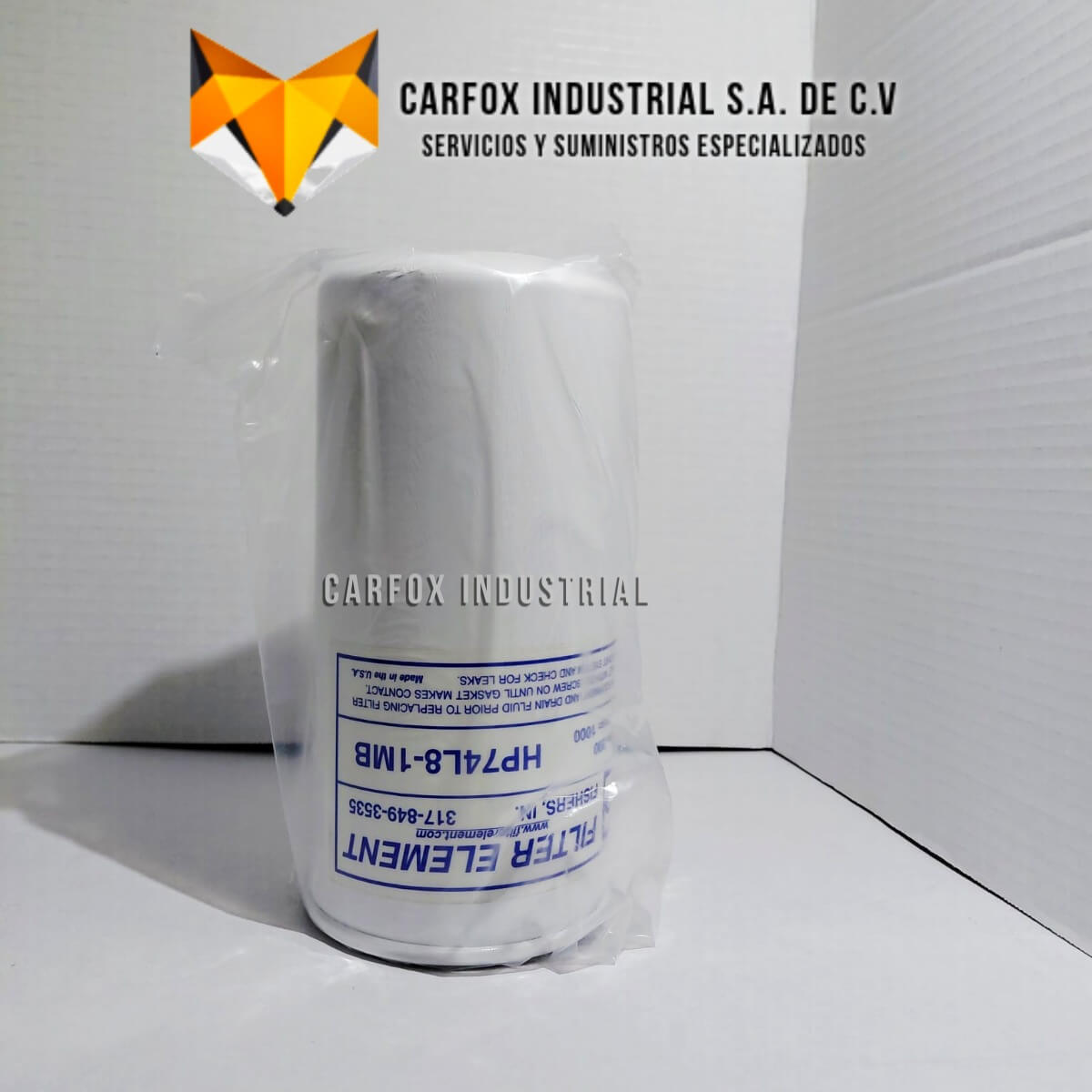 FILTRO HYPRO DE ALTA EFICIENCIA HP74L8-1MB