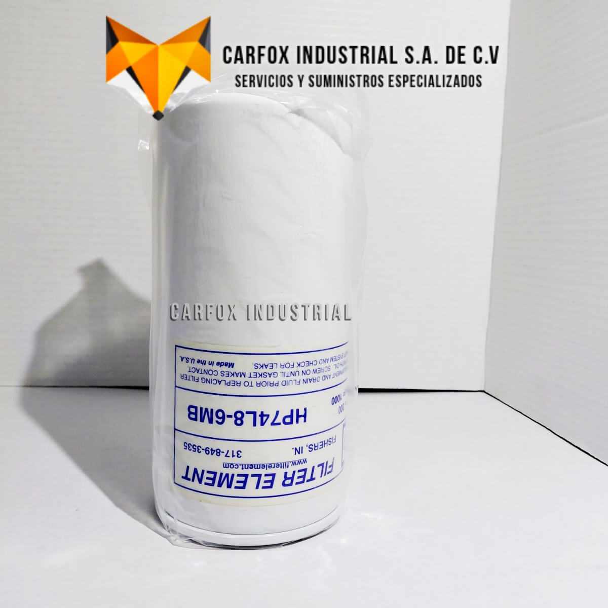 FILTRO HYPRO DE ALTA EFICIENCIA HP74L8-6MB