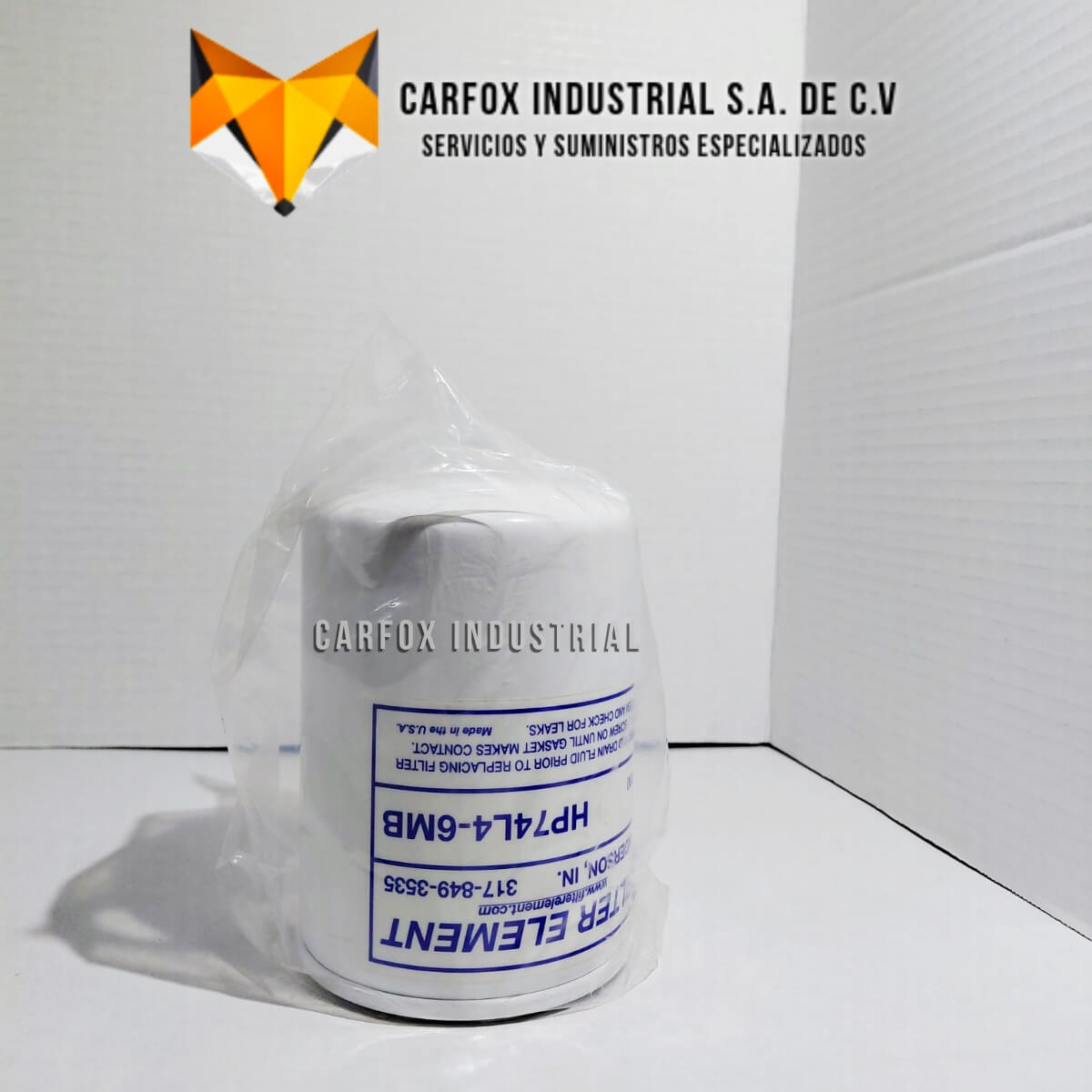 FILTRO HYPRO DE ALTA EFICIENCIA HP74L4-6MB