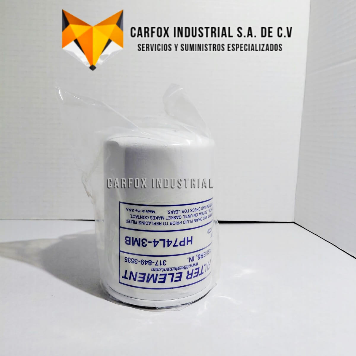 FILTRO HYPRO DE ALTA EFICIENCIA HP74L4-3MB