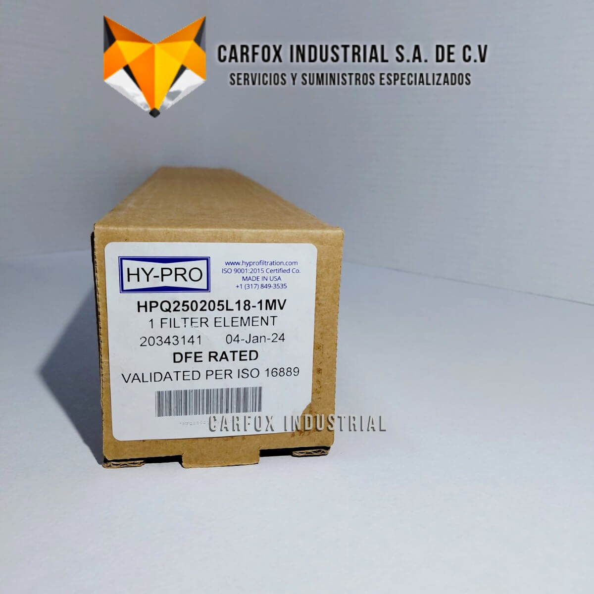 FILTRO HYPRO DE ALTA EFICIENCIA HPQ250205L18-1MV