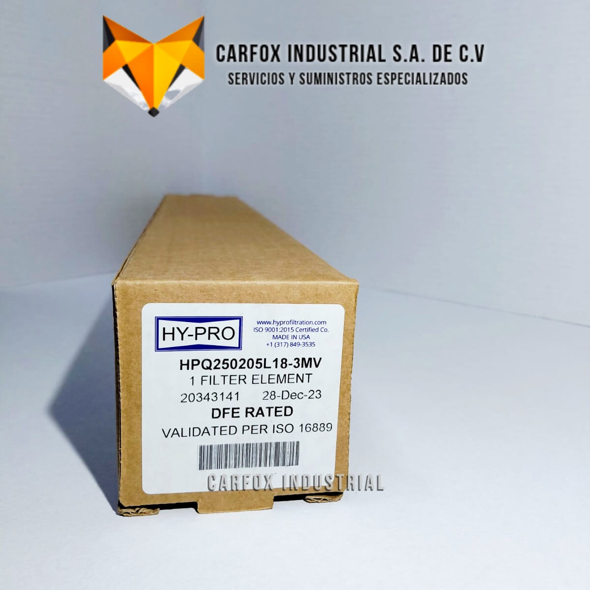 FILTRO HYPRO DE ALTA EFICIENCIA HPQ250205L18-3MV