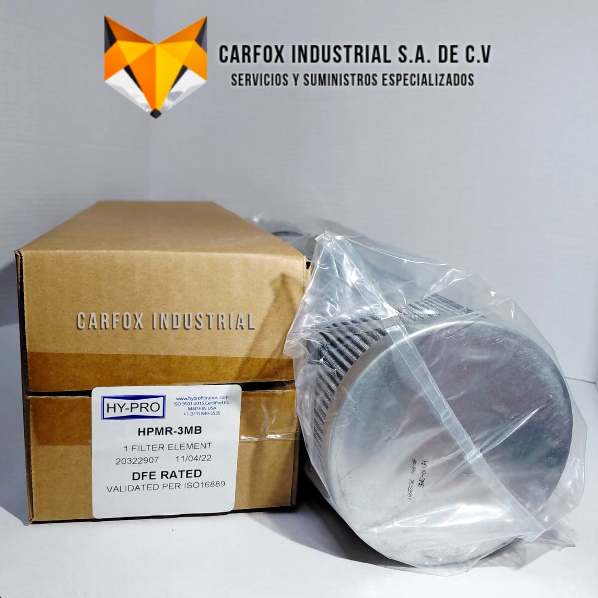 FILTRO HYPRO DE ALTA EFICIENCIA HPMR-3MB