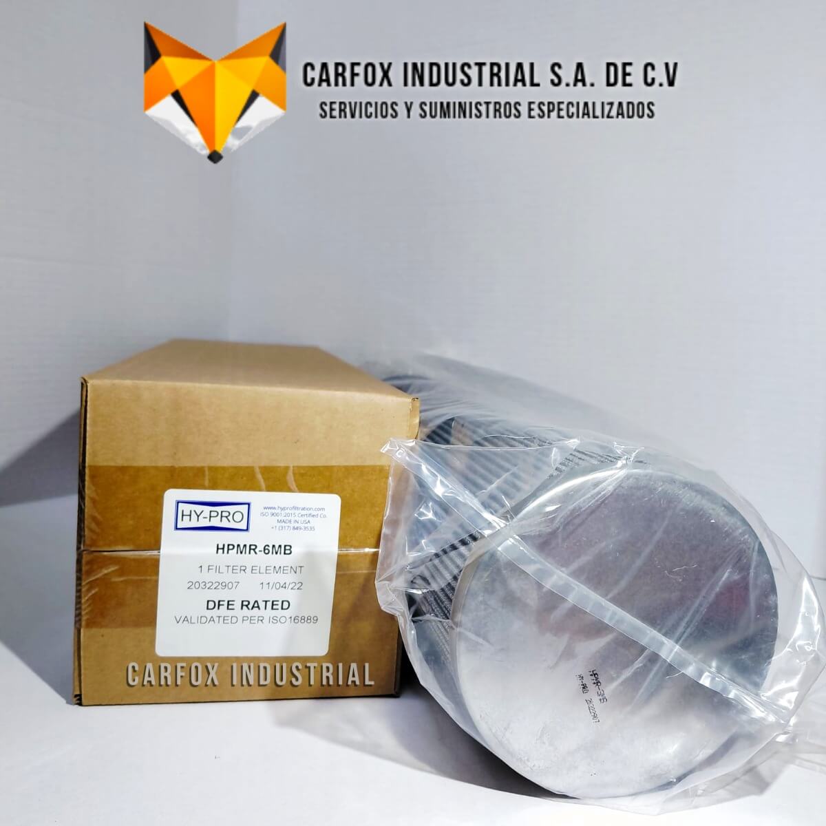 FILTRO HYPRO DE ALTA EFICIENCIA HPMR-6MB