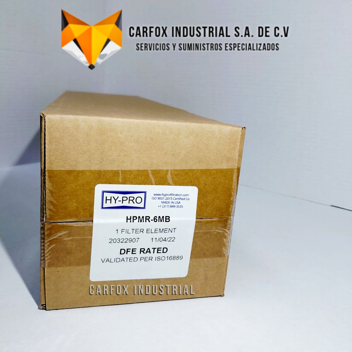 FILTRO HYPRO DE ALTA EFICIENCIA HPMR-6MB