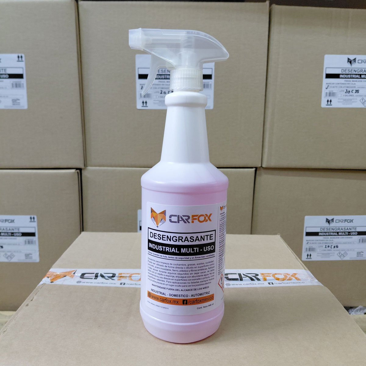 Desengrasante Industrial Multi-Uso (Atomizador 946 ML.)