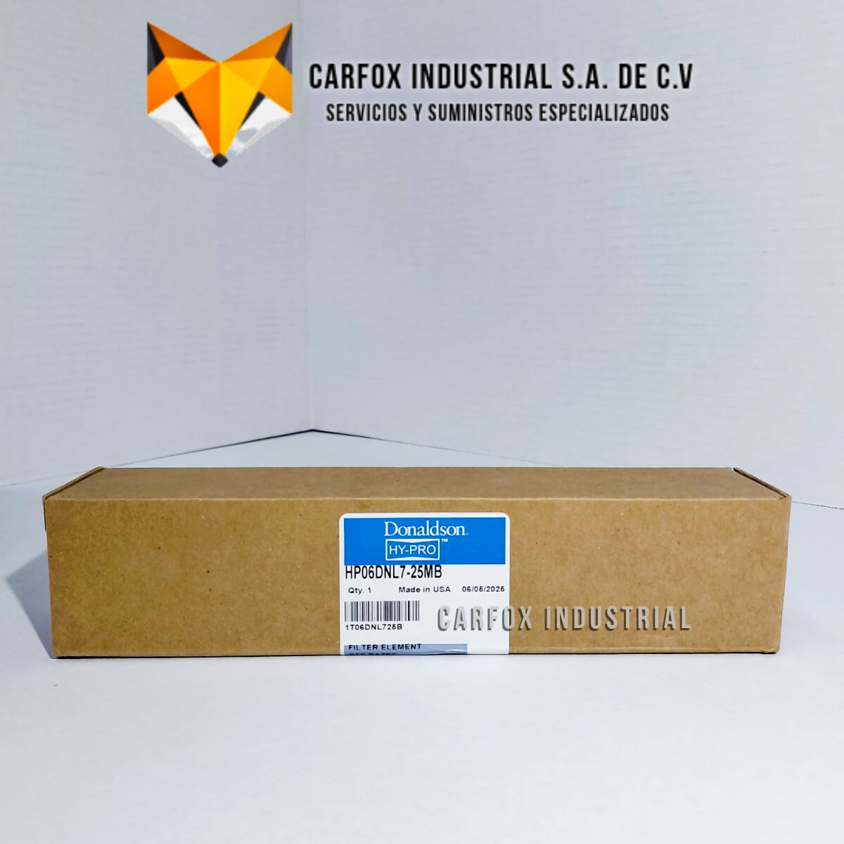 FILTRO HYPRO DE ALTA EFICIENCIA HP06DNL7-25MB