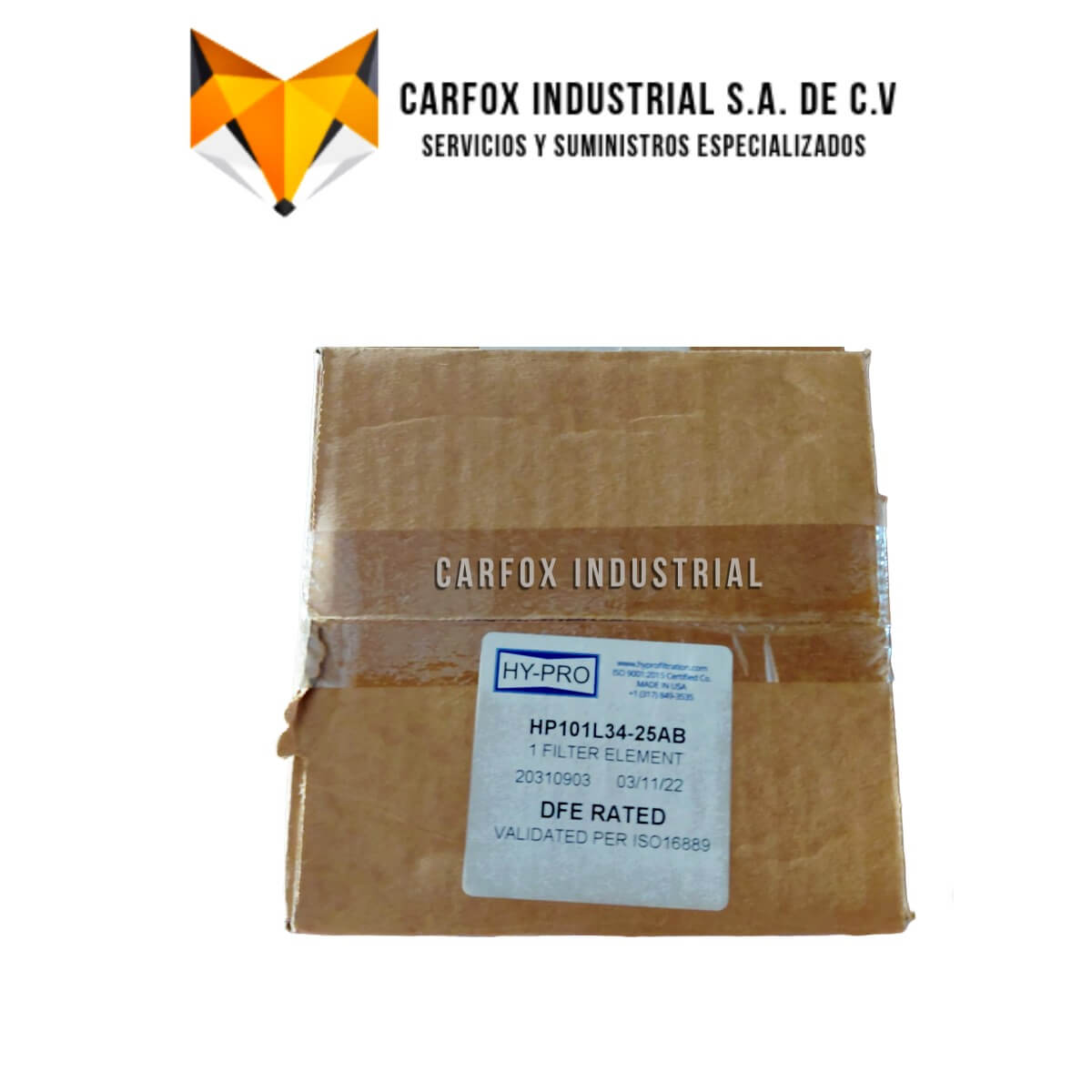 FILTRO HYPRO DE ALTA EFICIENCIA HP101L34-25AB