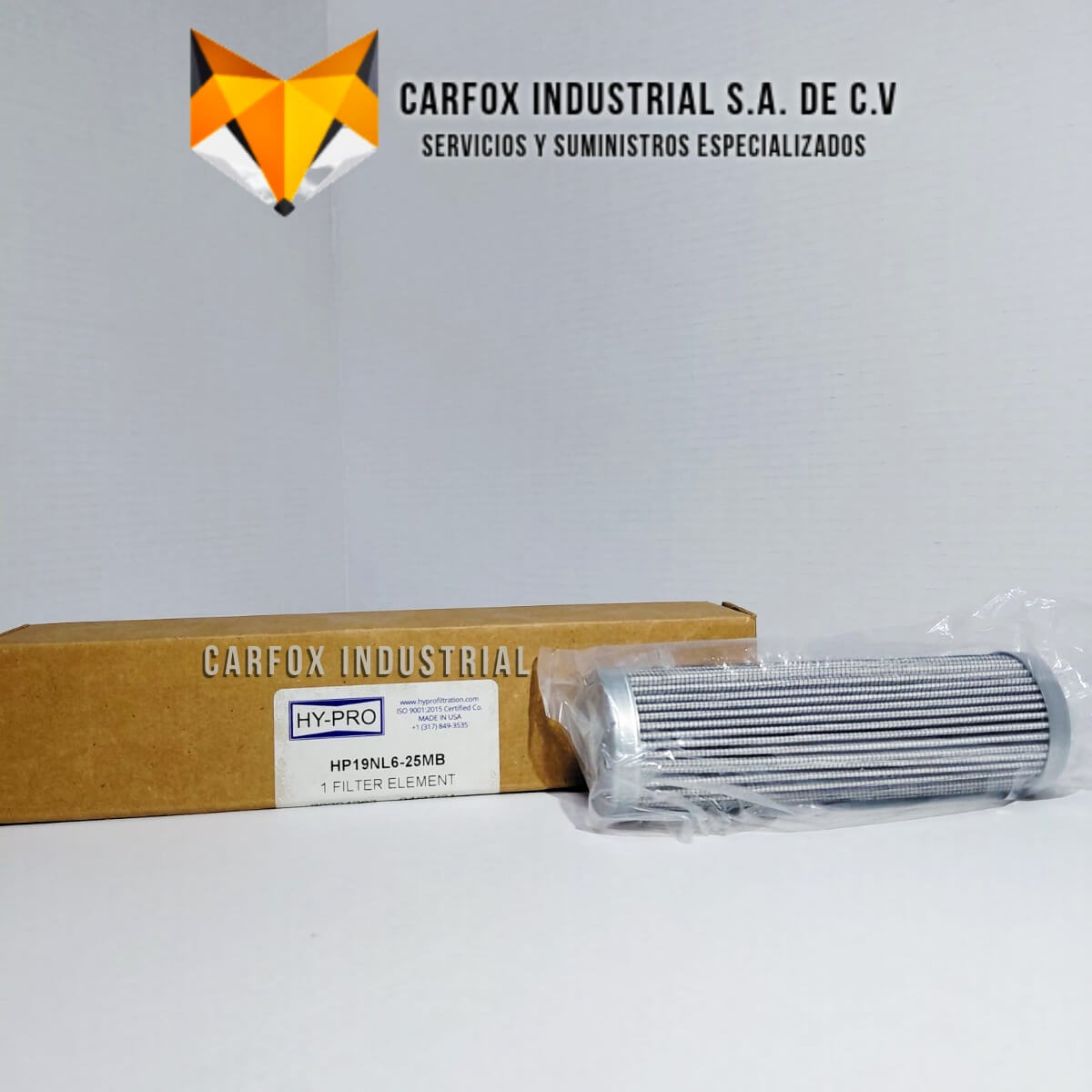 FILTRO HYPRO DE ALTA EFICIENCIA HP19NL6-25MB