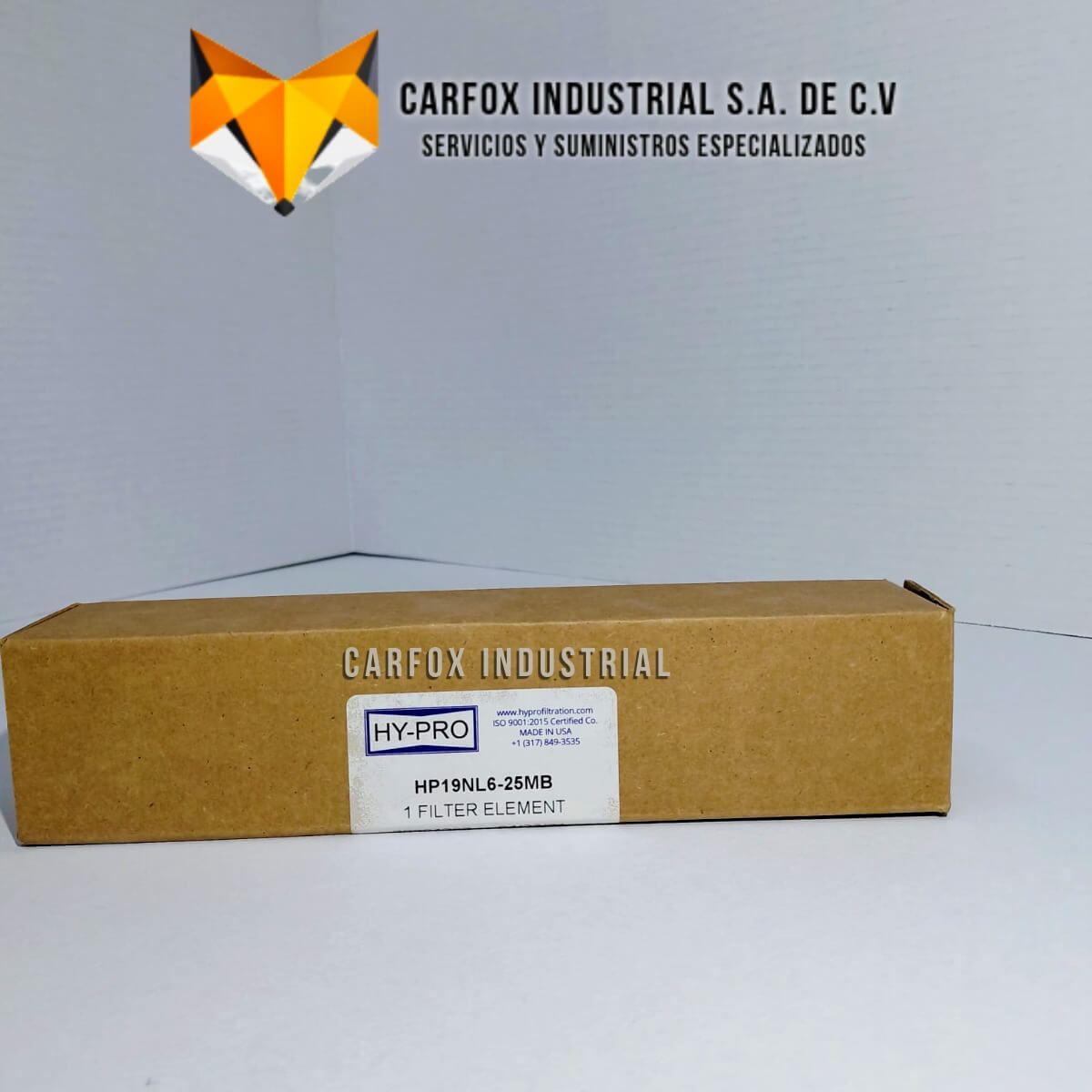 FILTRO HYPRO DE ALTA EFICIENCIA HP19NL6-25MB