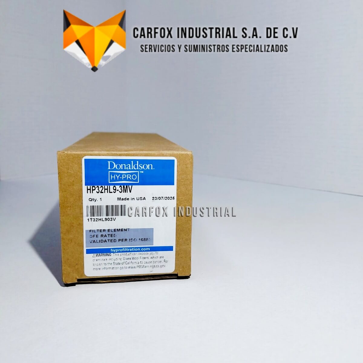 FILTRO HYPRO DE ALTA EFICIENCIA HP32HL9-3MV