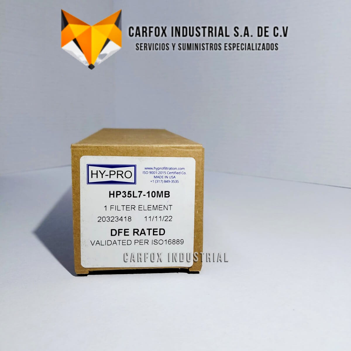 FILTRO HYPRO DE ALTA EFICIENCIA HP35L7-10MB