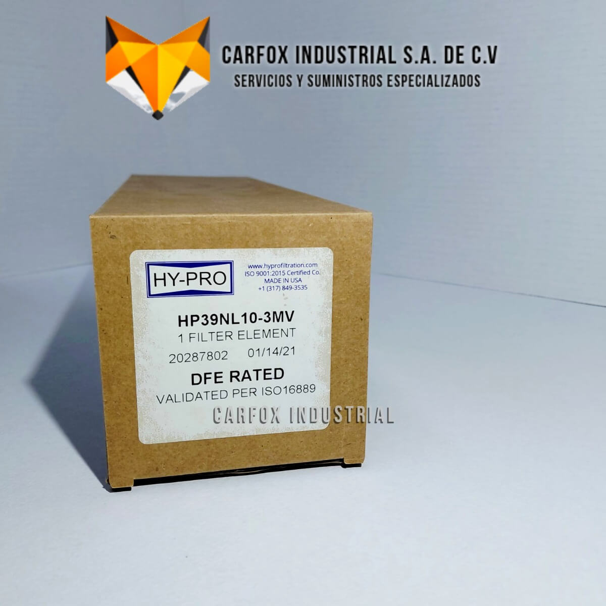 FILTRO HYPRO DE ALTA EFICIENCIA HP39NL10-3MV