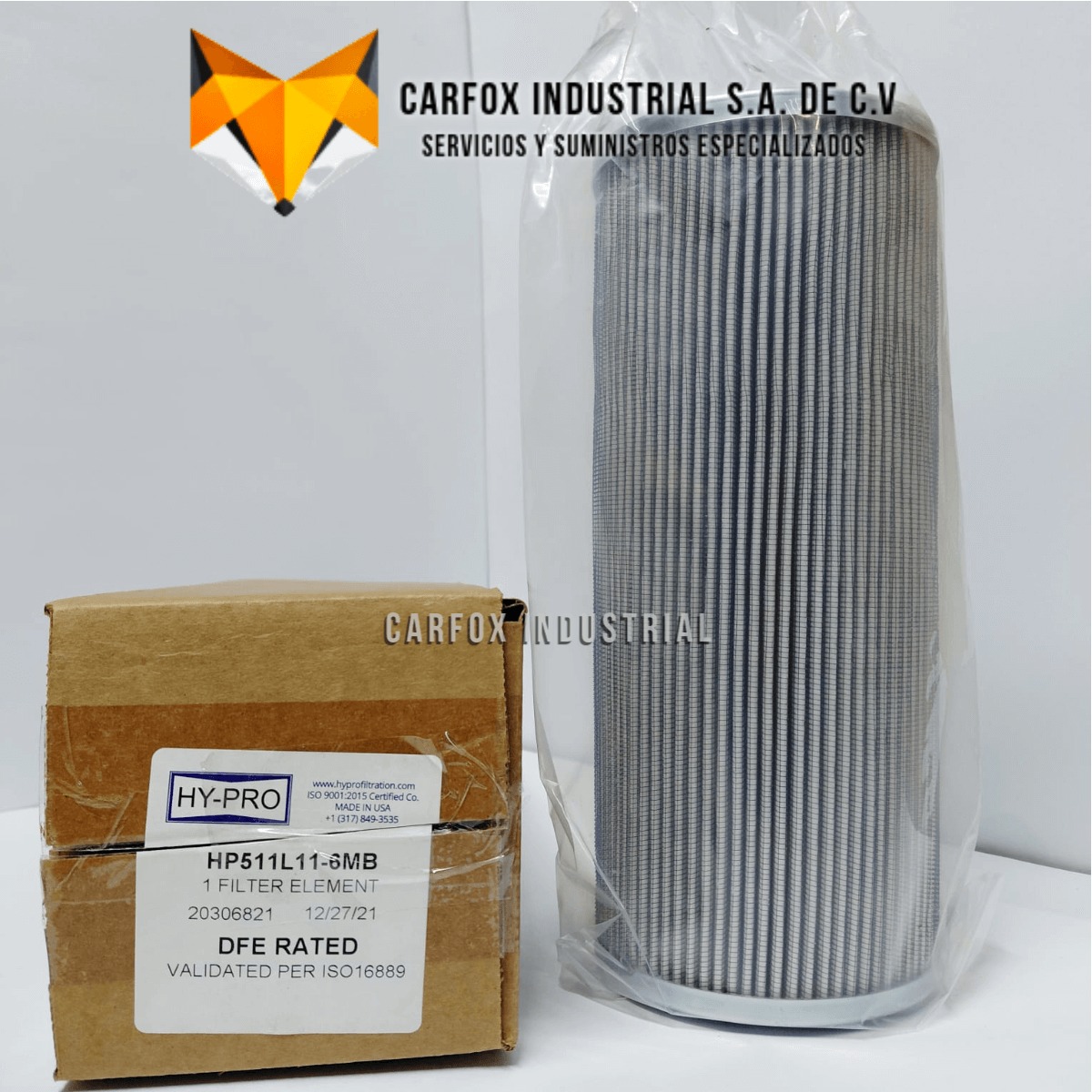 FILTRO HYPRO DE ALTA EFICIENCIA HP511L11-6MB