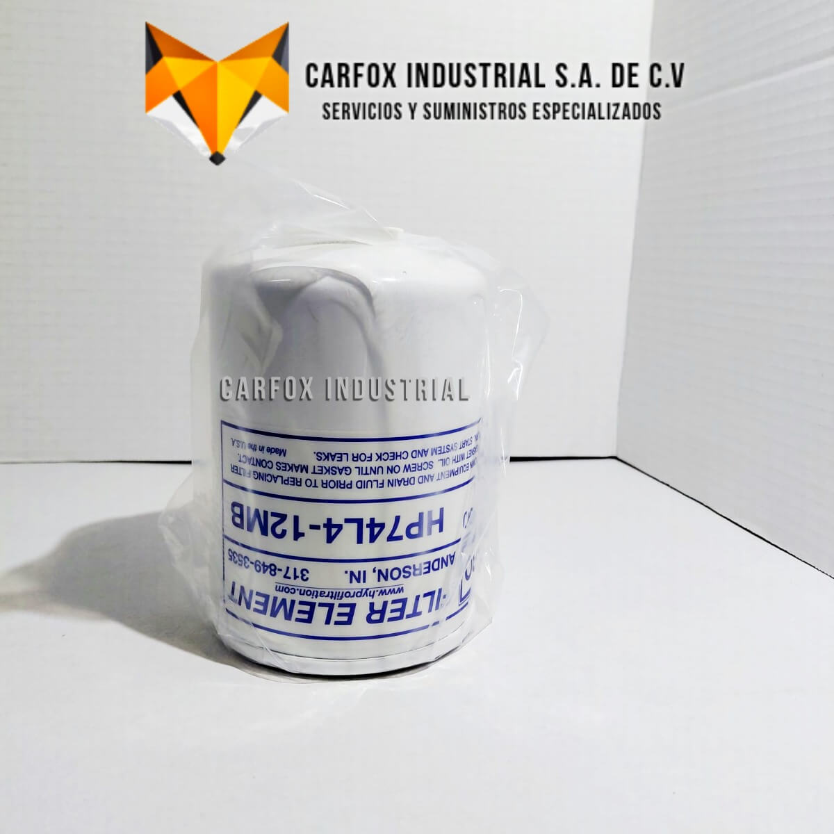 FILTRO HYPRO DE ALTA EFICIENCIA HP74L4-12MB