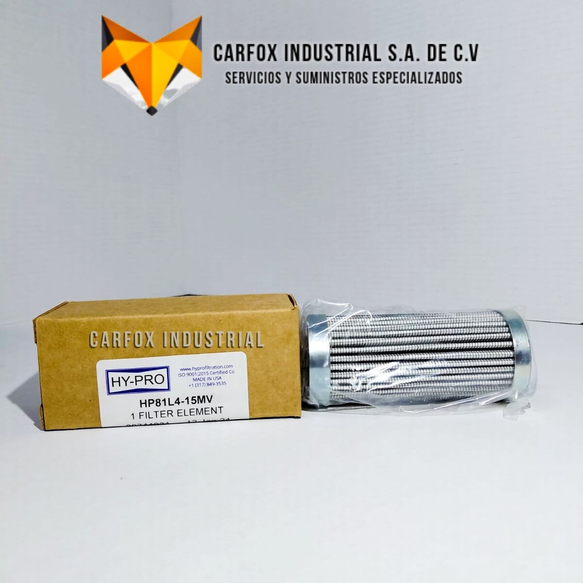 FILTRO HYPRO DE ALTA EFICIENCIA HP81L4-15MV