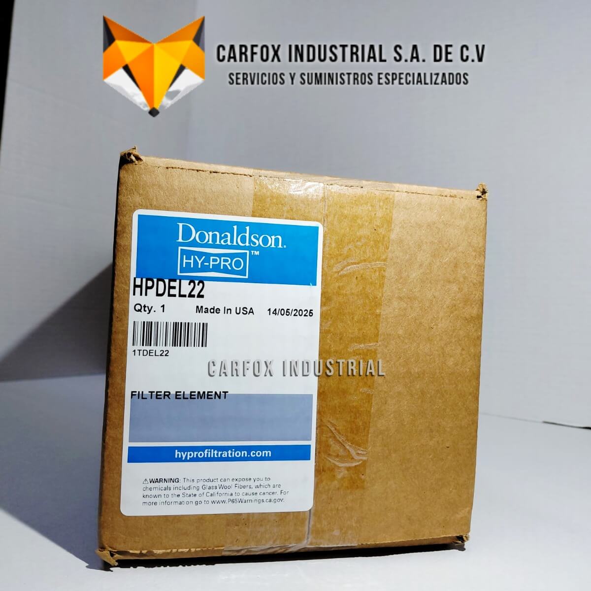 FILTRO HYPRO DE ALTA EFICIENCIA HPDEL22